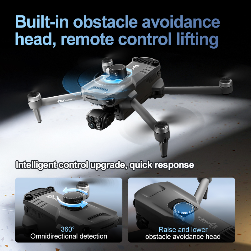 8K 3 Axis Gimbal Brushless 7.2 - Drone Battery Box recension och pris