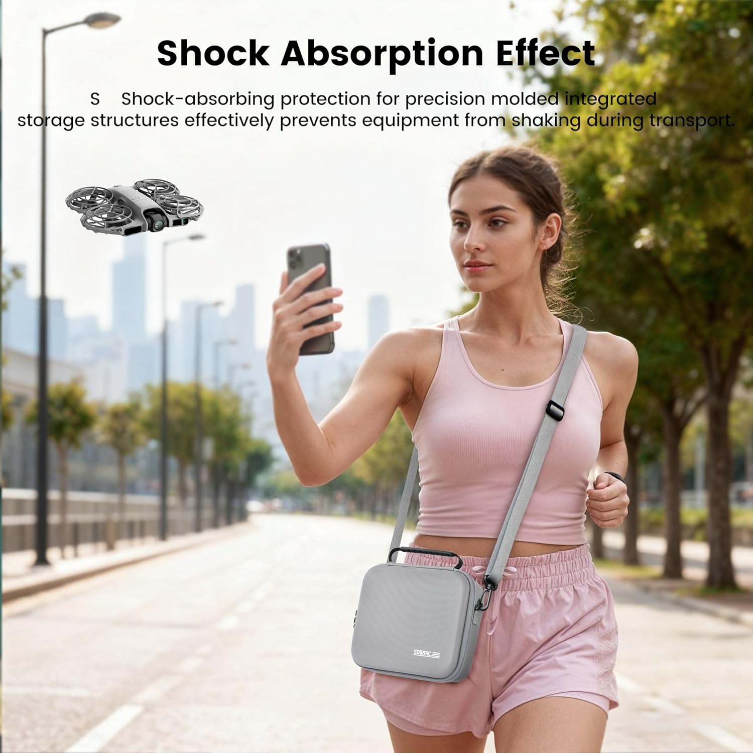 STARTRC Neo 2 Portable PU Shou - Drone Battery Case recension och pris