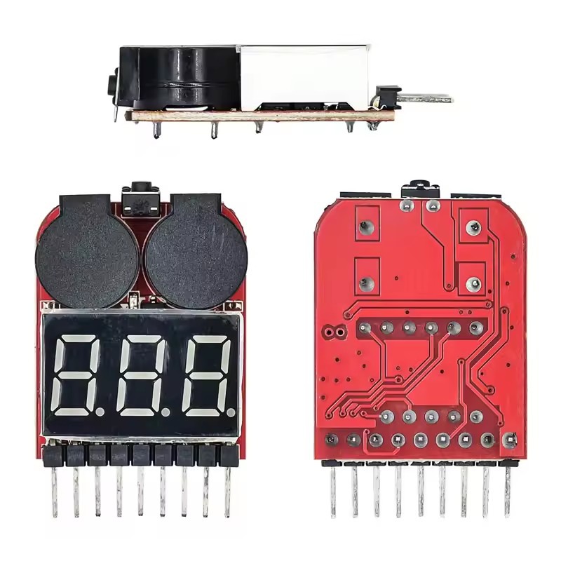 Oike 1-8S 2IN1 Lipo Battery Vo - Drone Battery Voltage Checker recension och pris