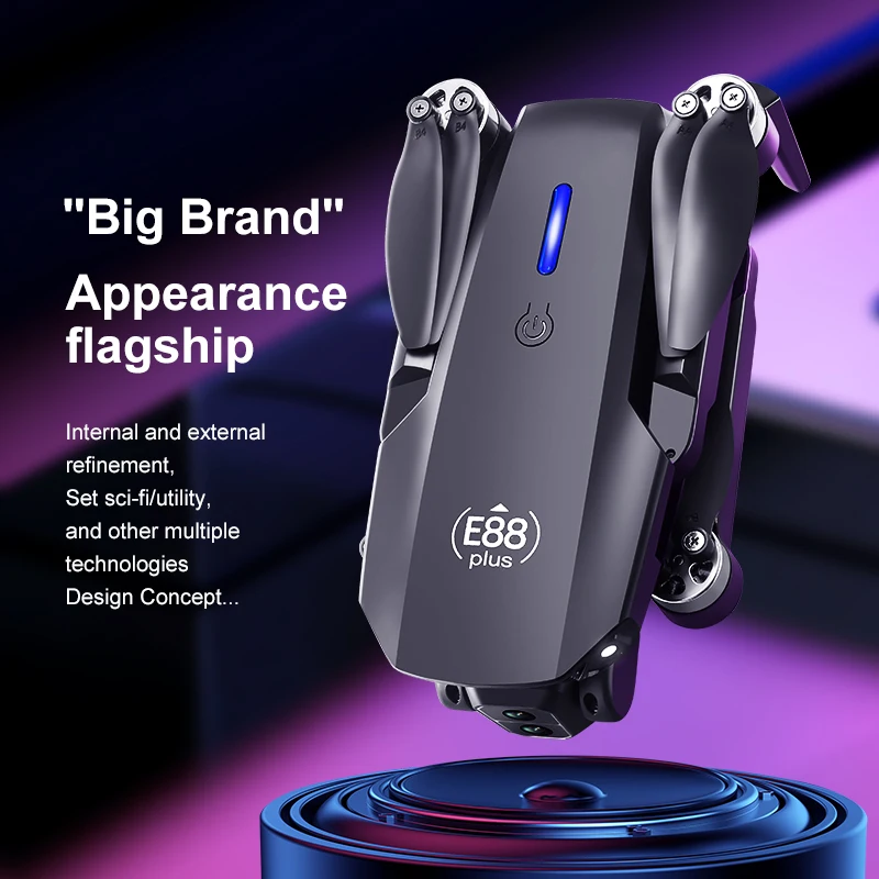 New E88 Plus Quadcopter Drone: - Drone Battery Case recension och pris