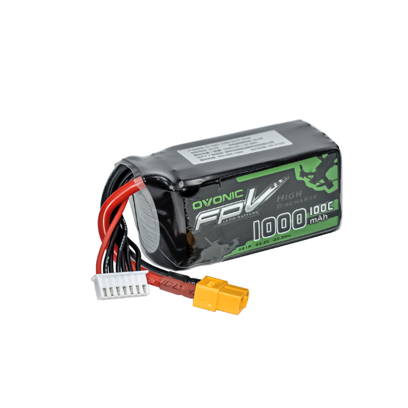 2Pcs OVONIC 1000mAh 100C 22.2V - Drone Battery 6S recension och pris