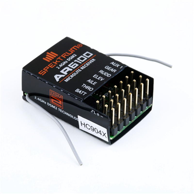 AR6100 DSM2 6CH 2.4GHz Receive - Drone Battery Plate recension och pris