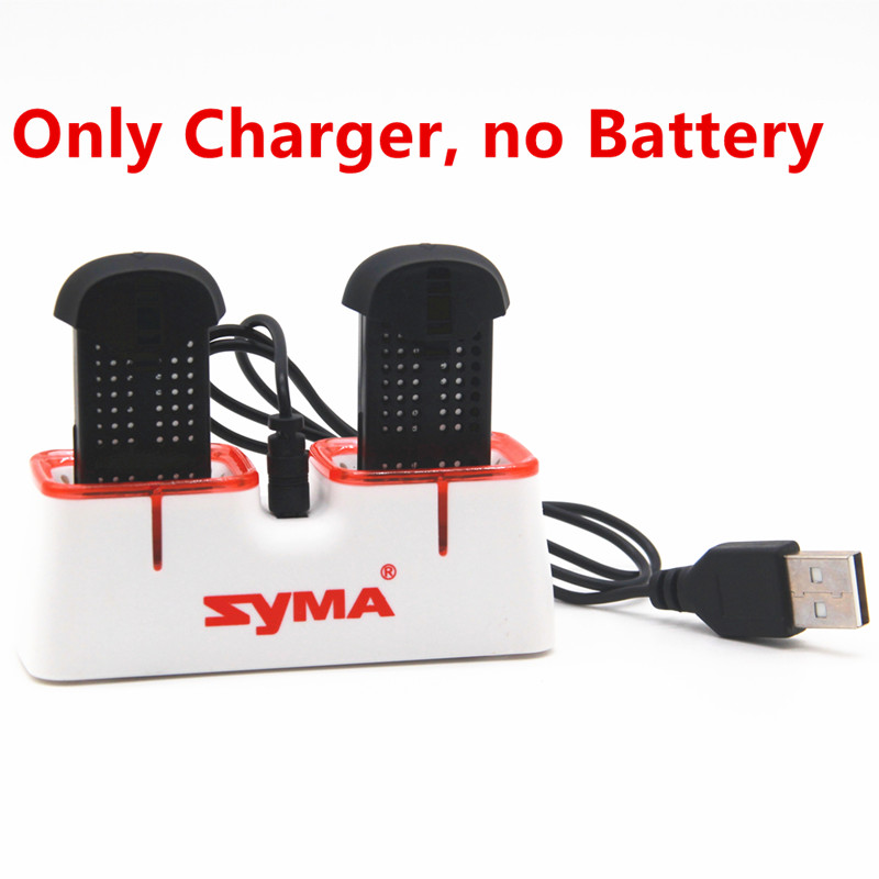 Dual USB Fast Charger for Syma - Drone Battery Case recension och pris