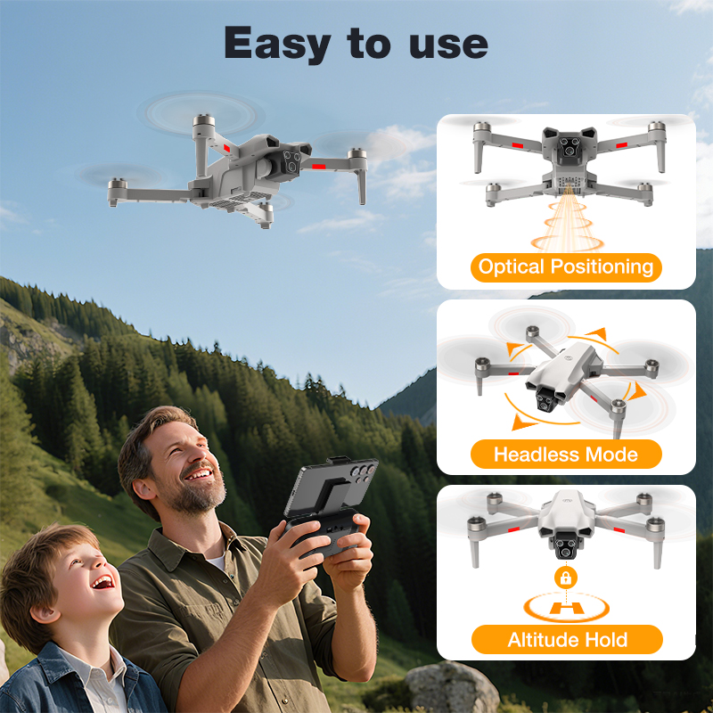 NEW Hot L017 Pro Drone Brushle - Drone Battery Case recension och pris
